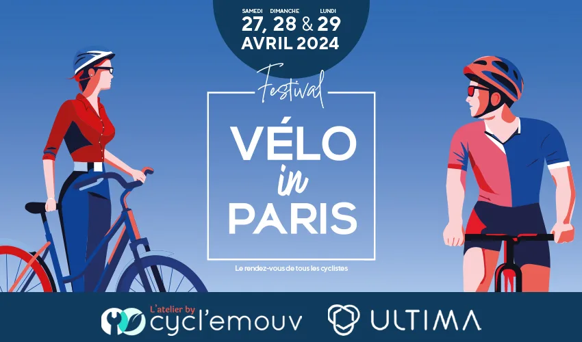 Retrouvez-nous au festival Vélo in Paris du 27 au 29 avril !